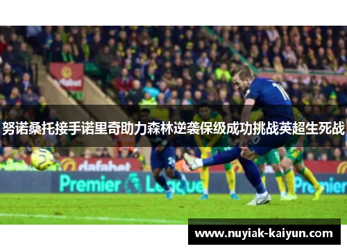 努诺桑托接手诺里奇助力森林逆袭保级成功挑战英超生死战